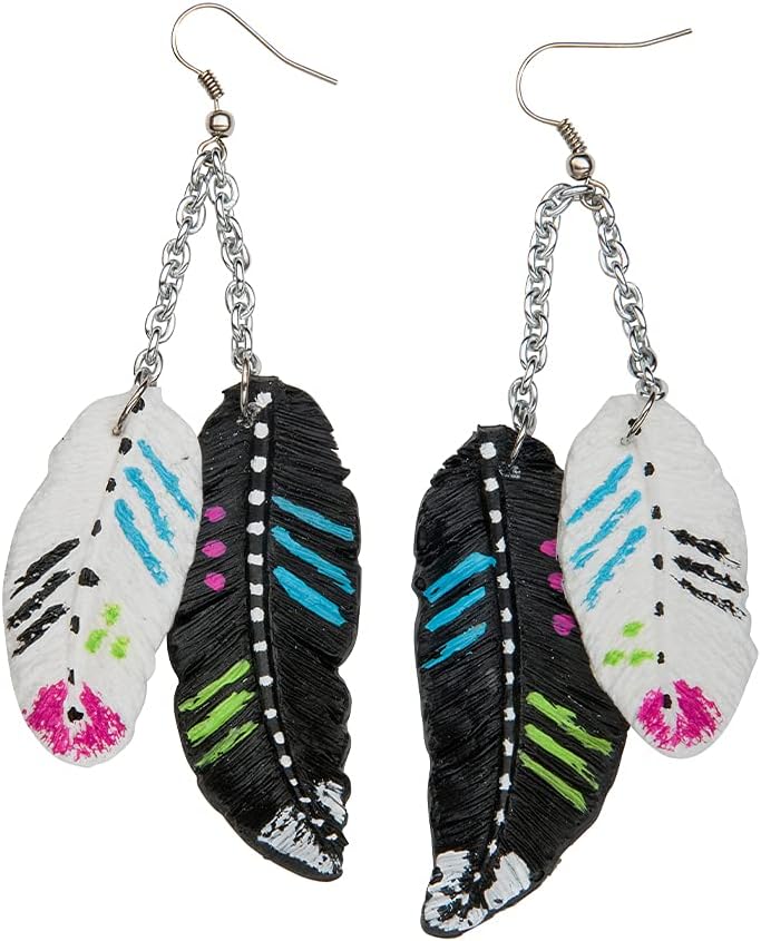 Polyform Liquid Sculpey Liquid Polymer Oven-Bake Clay, Classic Sampler Pack, Three 1 oz. bottles included, White, Black and Clear colors, Great for jewelry, holiday, DIY - Image 5