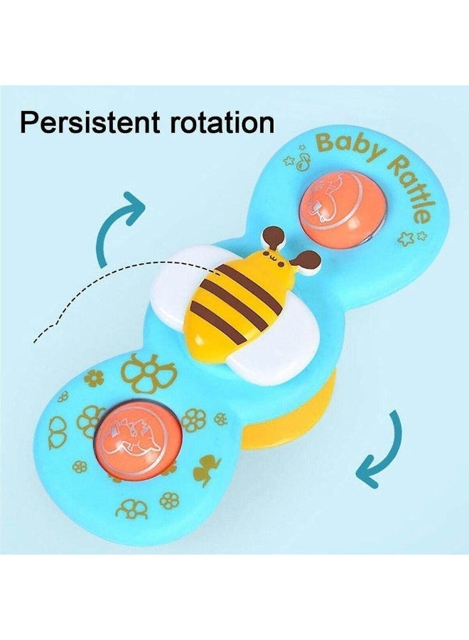 TOY GARDEN Baby Rattles Set with Suction Cup Spinner – Travel-Friendly Toy for Dining Table, Bathroom & More - Image 4