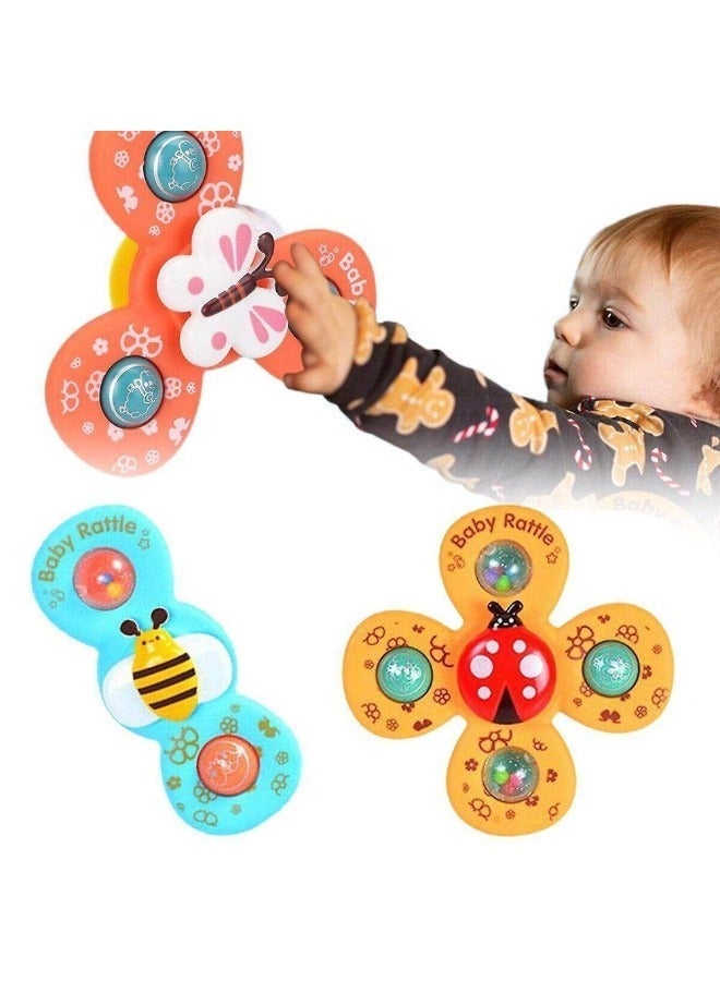 TOY GARDEN Baby Rattles Set with Suction Cup Spinner – Travel-Friendly Toy for Dining Table, Bathroom & More - Image 5