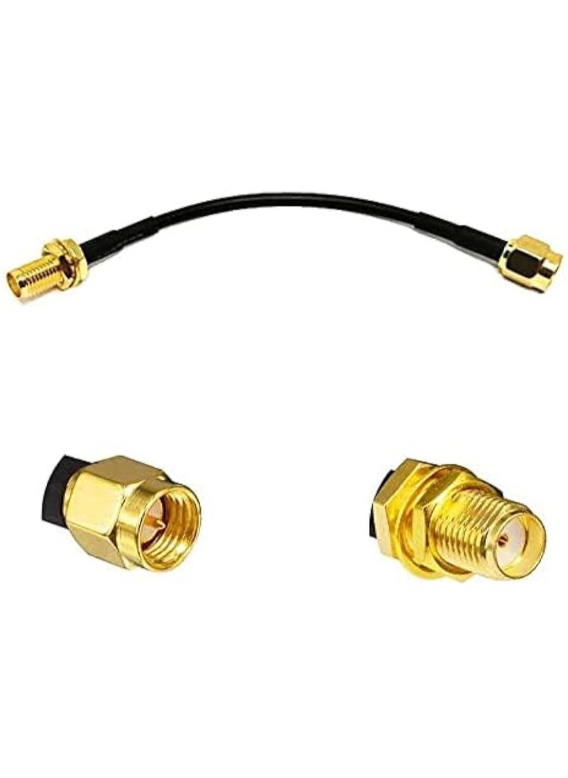 Ohm OHM SMA Male to SMA Female Antenna Extension Cable (RG223 Cable, 50 Ohm)  - Image 1