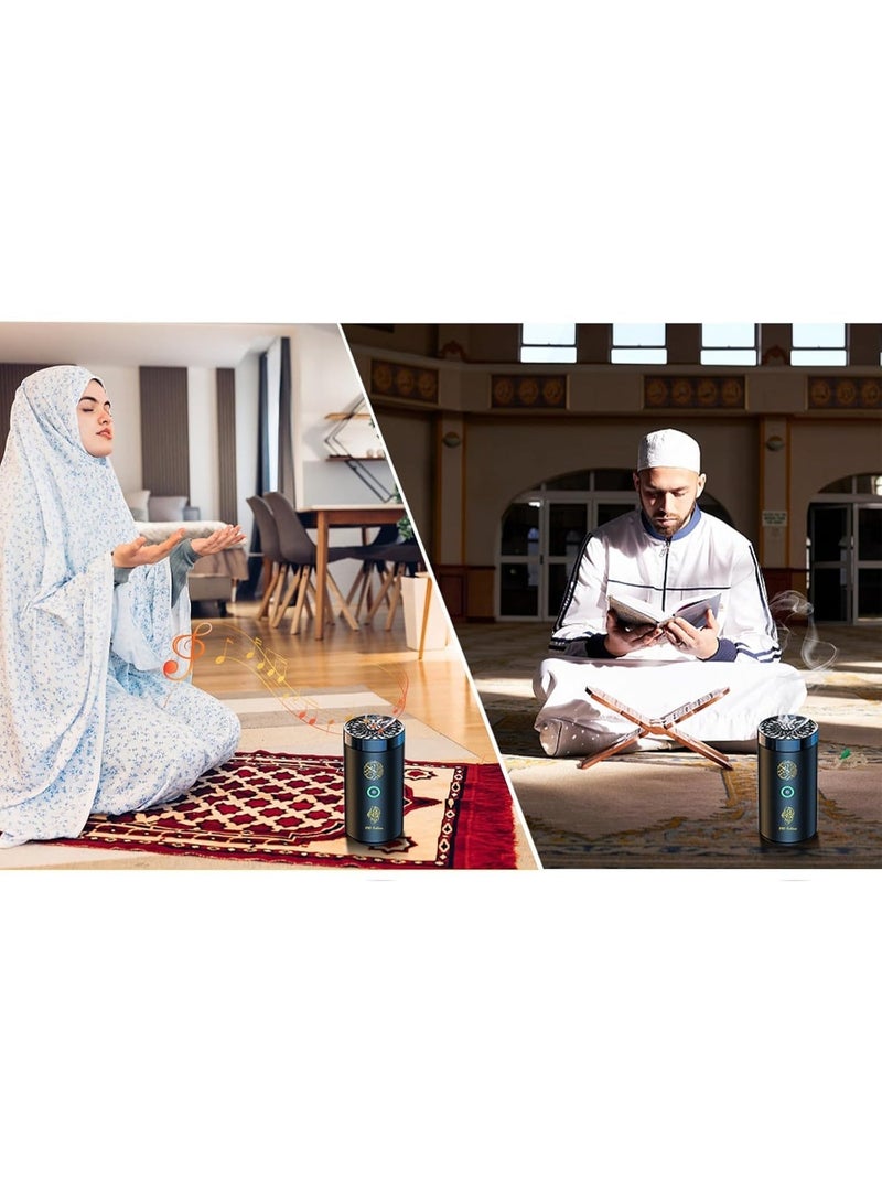 CRONY SQ-620 Smart Car Bukhoor Device with Full Holy Quran Bluetooth Speaker, Portable Wireless Essential Oil Aroma Diffuser for Car & Travel - Image 3