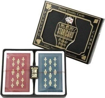 باركوفيكس Playing Card Plastic Playing Cards Double Deck with Storage Box Quality