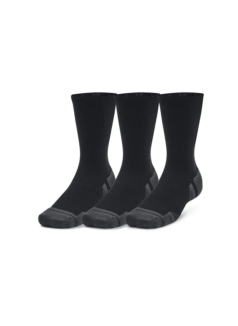 UNDER ARMOUR 3 Pack Performance Tech Crew Socks