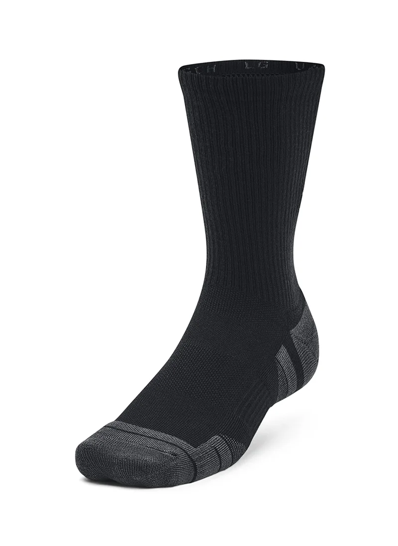 UNDER ARMOUR 3 Pack Performance Tech Crew Socks