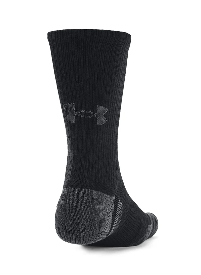 UNDER ARMOUR 3 Pack Performance Tech Crew Socks