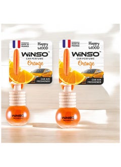 WINSO Luxury Air Freshener – Happy Wood Orange a Fragrance With an exotic and enchanting Aroma. Fragrance is made in France C160 (Pack of 2)  - Image 3