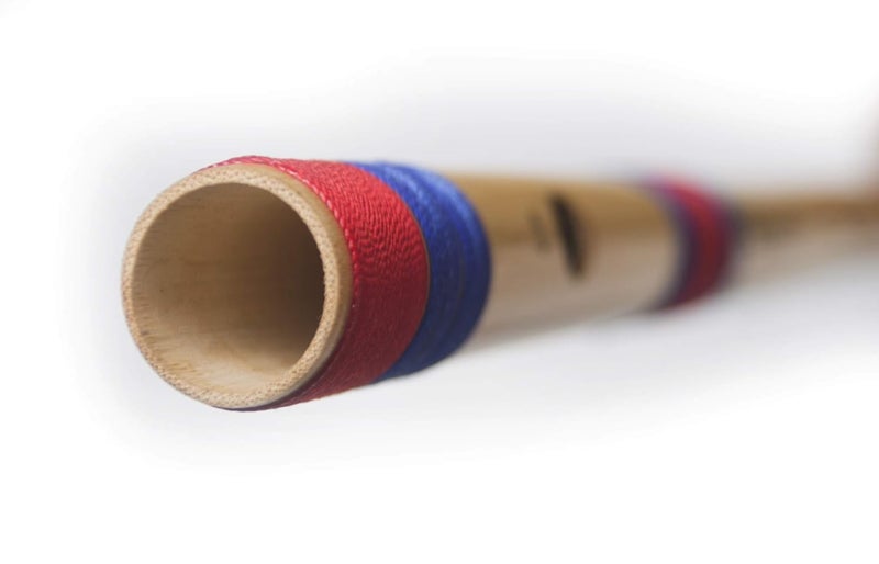 Kanha Flutes C Scale Sharp Medium Assam Bamboo Flute Musical Instrument Size 18 Inch Bansuri Right Handed With Cover - Image 4