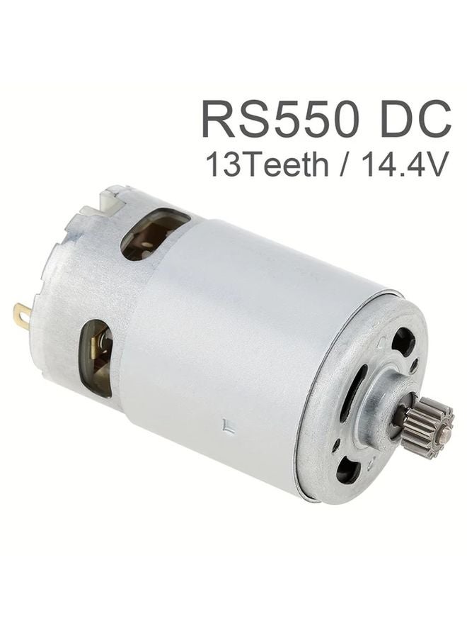 High Performance RS550 DC Motor 13 Teeth 14 4V For Bosch GSR18 2 LI PSB1800 LI 2 Drills - Image 1