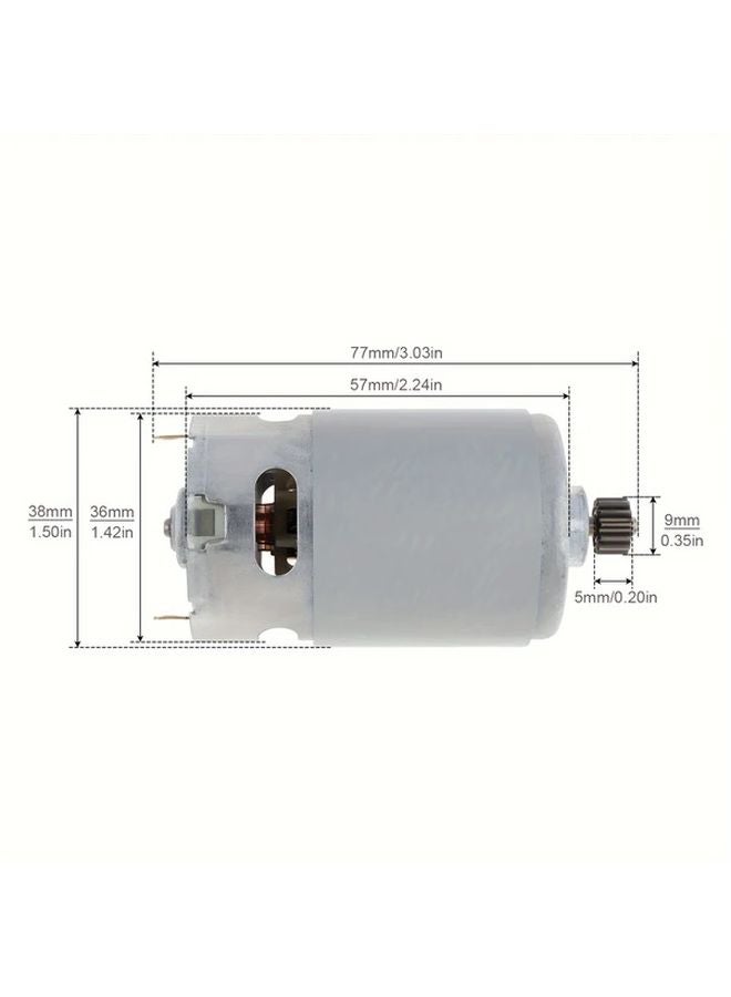 High Performance RS550 DC Motor 13 Teeth 14 4V For Bosch GSR18 2 LI PSB1800 LI 2 Drills - Image 3
