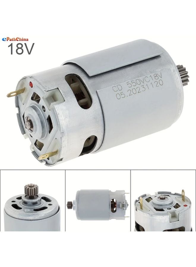 High Performance RS550 DC Motor 13 Teeth 14 4V For Bosch GSR18 2 LI PSB1800 LI 2 Drills - Image 2