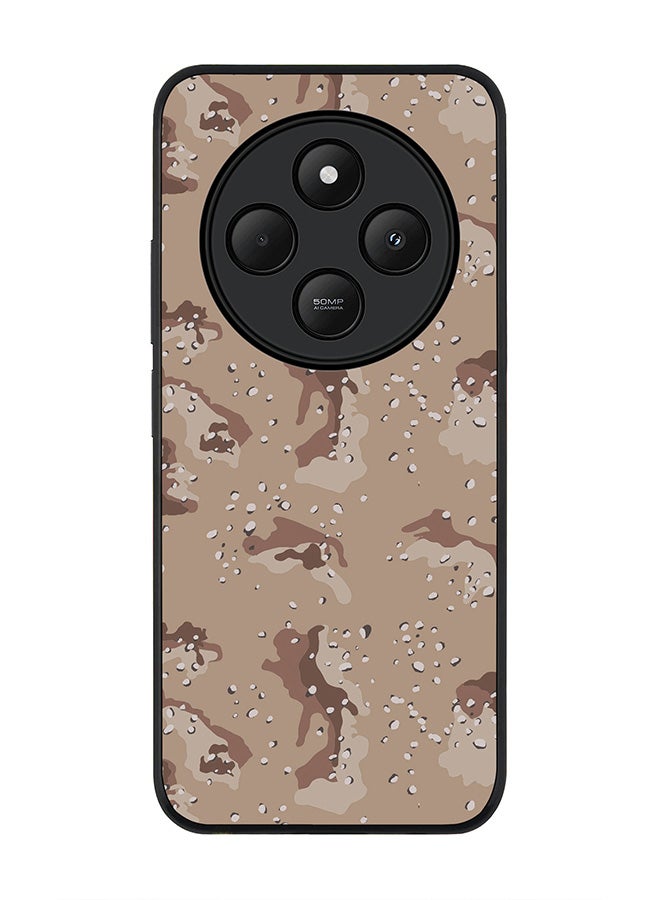 Stylizedd For Xiaomi Poco C75 Case,Slim fit Camera Protection, Shockproof Thin Phone cover - Desert Storm Camo - Image 1
