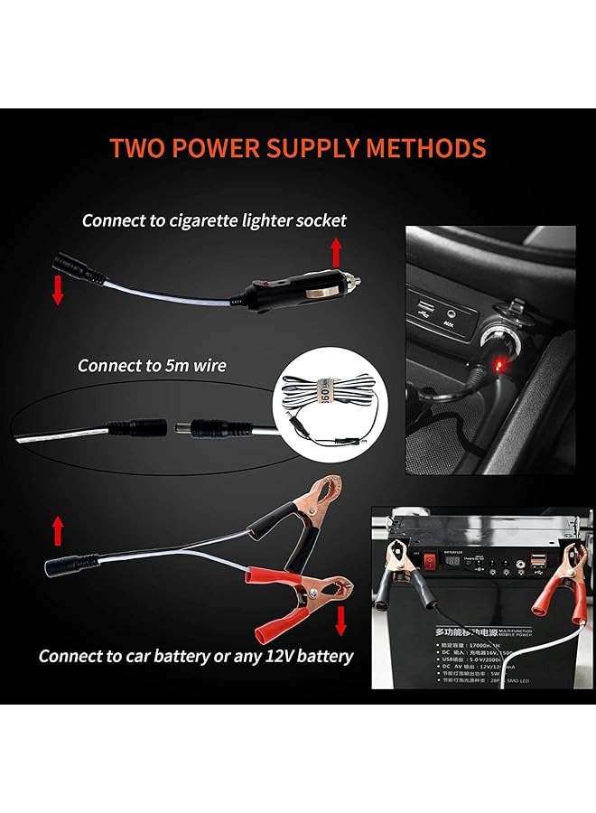 360 Light Cob Tm 08 Led Camping Light For Party Bbq Picnic And Emergency Outdoor Activities - Image 3