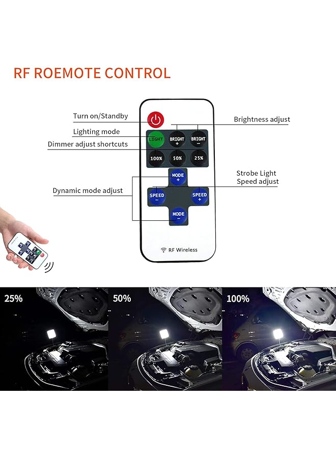 360 Light Cob Tm 08 Led Camping Light For Party Bbq Picnic And Emergency Outdoor Activities - Image 4