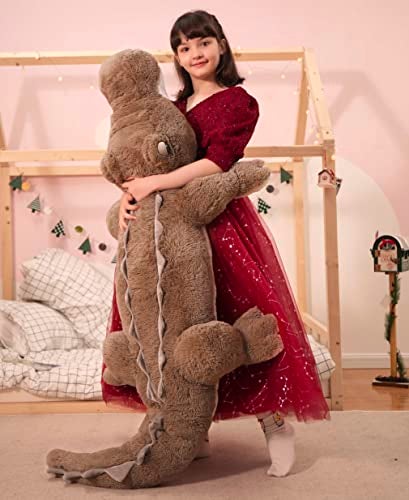 MorisMos Giant Alligator Stuffed Animal 67inch Soft Large Alligator Plush Toy Big Stuffed Crocodile Gifts for Kids Boys Girls - Image 1