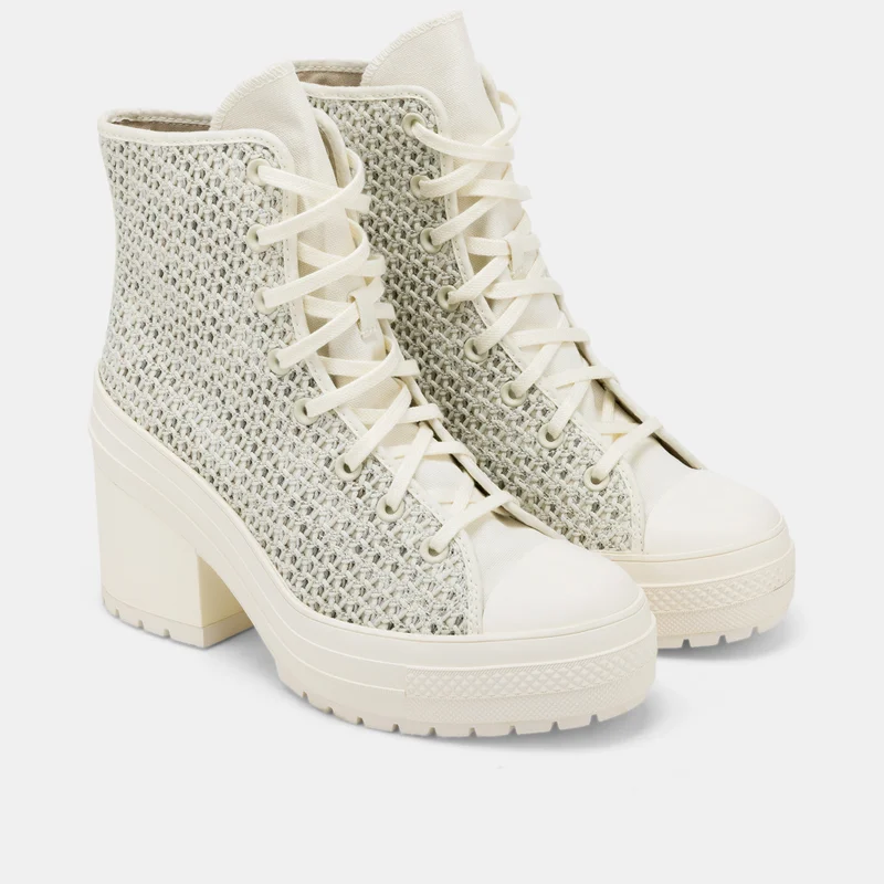 كونفرس Women's Chuck 70 De Luxe Heel Knit Shoes