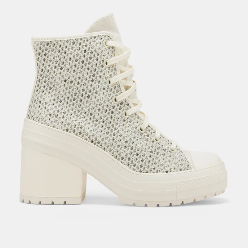 كونفرس Women's Chuck 70 De Luxe Heel Knit Shoes