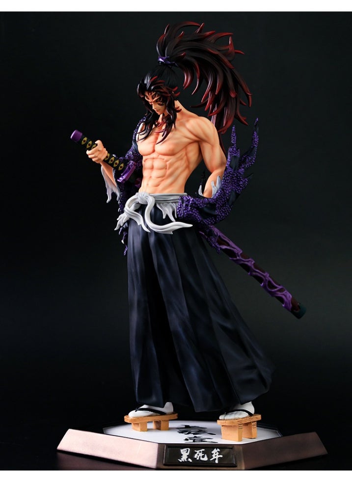 general Demon Slayer desktop decoration Kokushibo character Model collection Decoration Toys Gifts for family and friends - Image 1