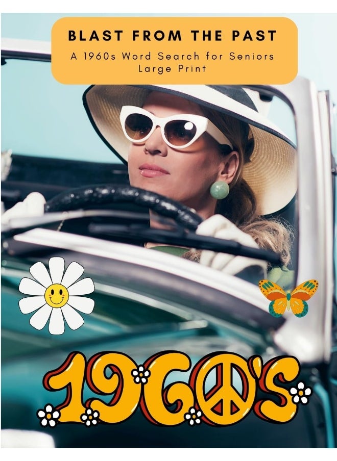 Blast From The Past: A 1960s Word Search for Seniors Large Print  - Image 1