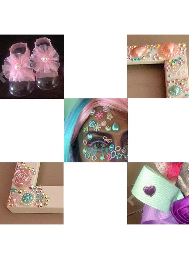 Chenkou Craft Random 100G Lot (Around 400Pcs) 420Mm Half Round Imitation Pearls Seastar Bow Rose Rhinestone Flat Back Pearl Bead Loose Beads - Image 5