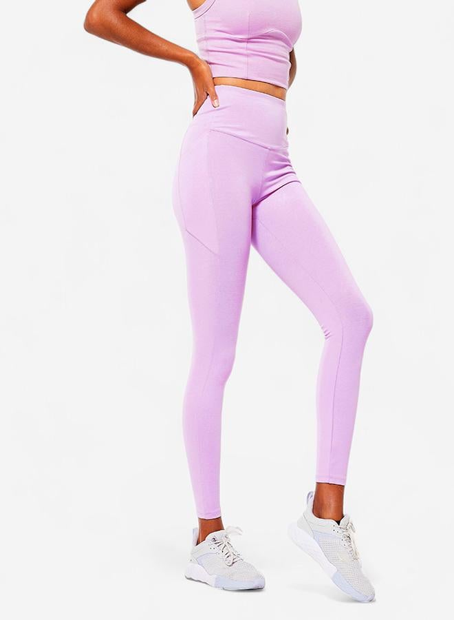 DECATHLON Women's High-Waisted Fitness Leggings - Image 1