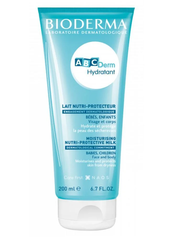 Bioderma ABCDerm Hydratant Moisturising Milk for Babies & Children 200ml