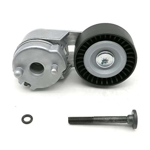 Chefull 38163 Drive Belt Tensioner with Pulley Assembly for Jeep 2002-2006 Wrangler TJ,1999 2000 2001 2002 2003 2004 Jeep Grand Cherokee L6 4.0L, Automatic Belt Tensioner 4854089AB - Image 3
