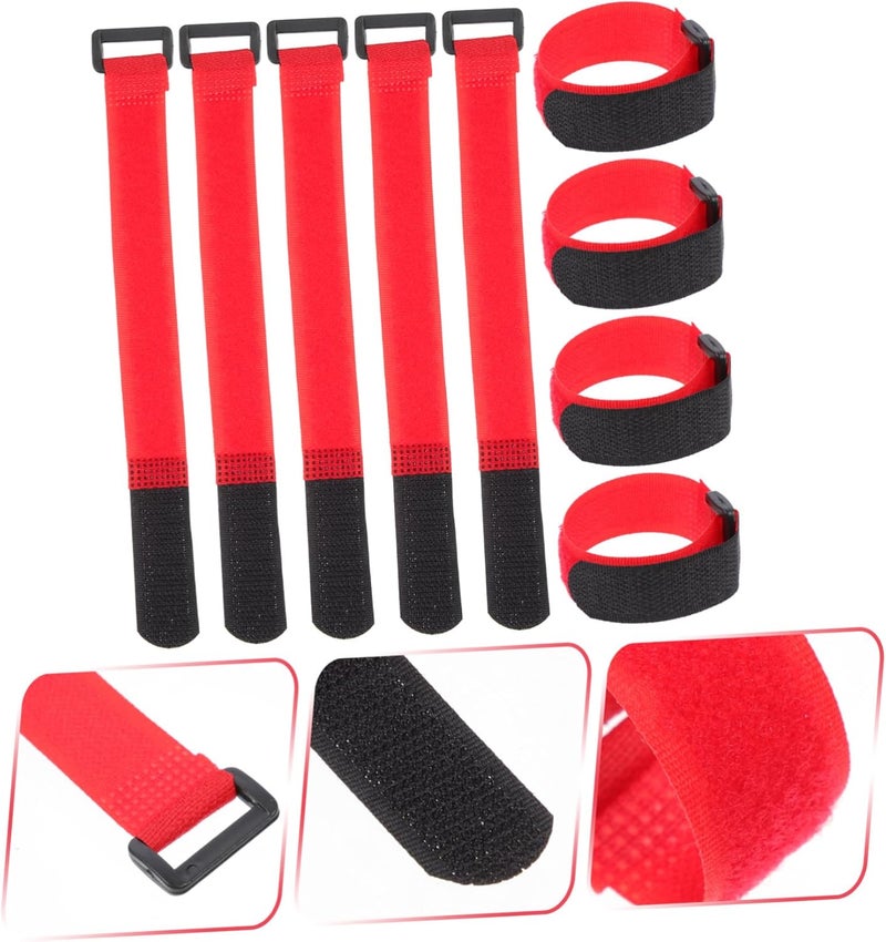 ARTIBETTER 20pcs Nylon Storage Straps Buckles Tape Organizer for Cables Tools and Headphones Versatile Hook and Fastening for - Image 2