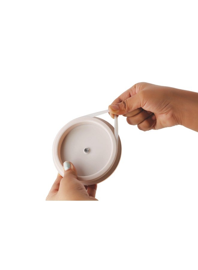 Nabhya Jupiter Multipurpose Dry Fruit Air Tight Storage Container with Inner Steel Bowl & Serving Tray for Home & Kitchen 500ml (Brown, Set of 4) - Image 5