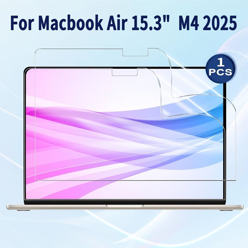 PET Soft Film Screen Protector For MacBook Air 153 Inch M4 2025 Anti Fingerprint - Image 3