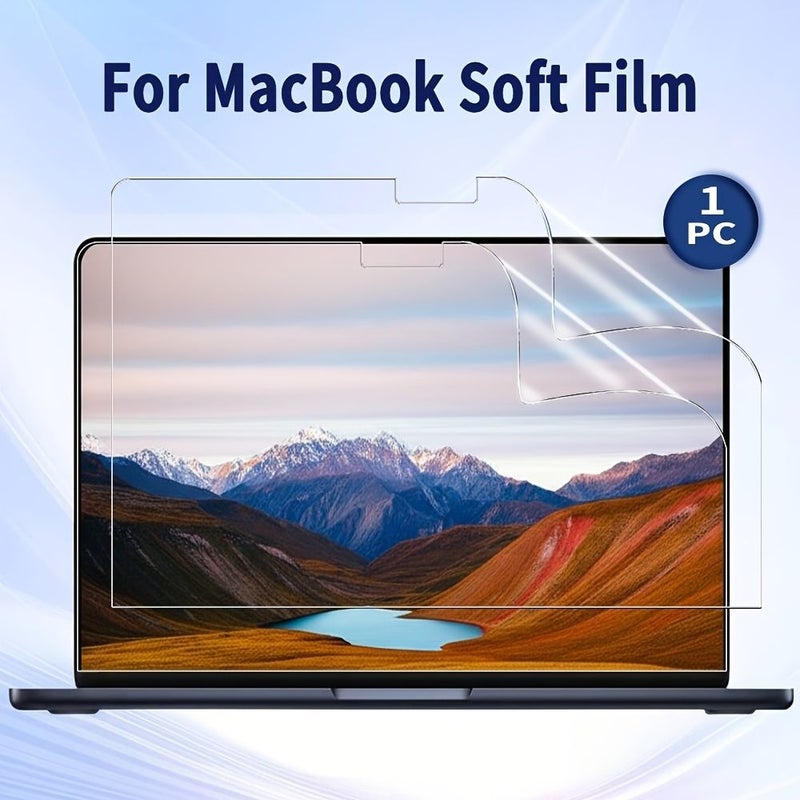 PET Soft Film Screen Protector For MacBook Air 153 Inch M4 2025 Anti Fingerprint - Image 1