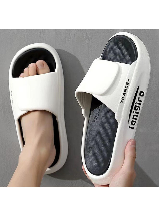 roaiss Non Slip Slippers For Lovers In Summer Super Soft Slippers Can Be Worn Outside Air Cushioned Slippers  - Image 1