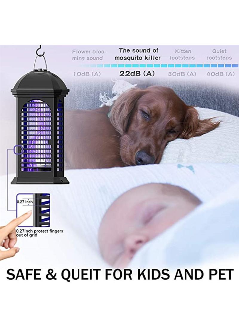 general Effective Electric Mosquito Zappers For Indoor And Outdoor Fly And Insect Killer UV Light Attract To Flying Insects Attractant Trap For Bug Zapper Suitable For Home Kitchen Backyard Camping - Image 2