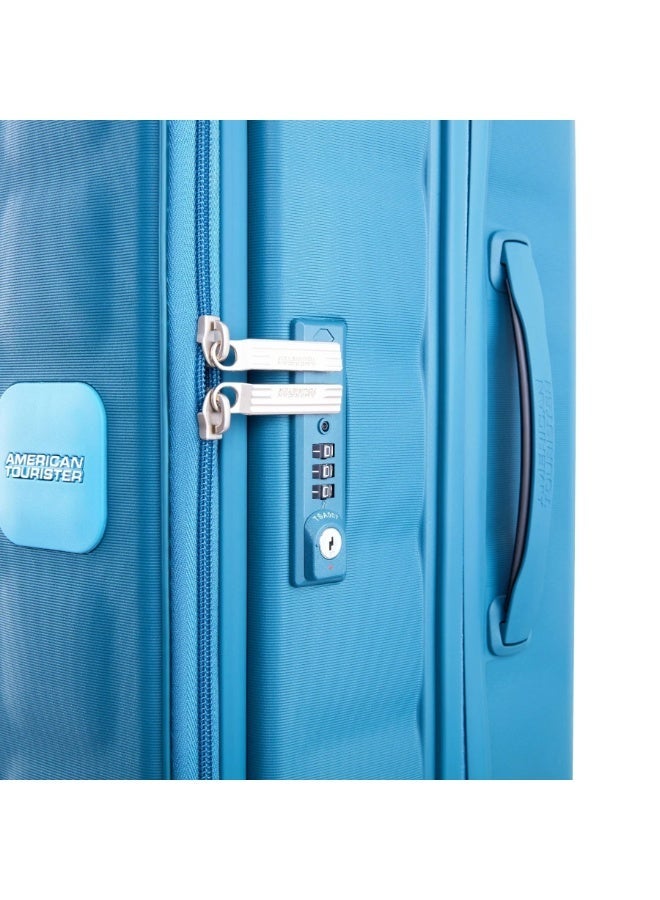 امريكان توريستر AMERICAN TOURISTER BITBLOC+ 68cm TOTALLY TEAL - Image 4
