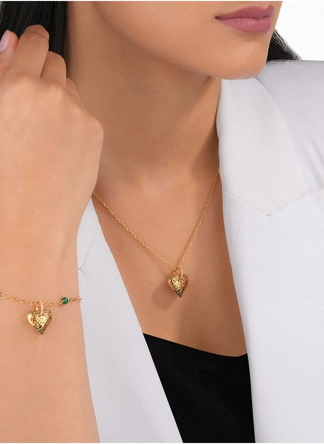 CERRUTI 1881 Cettina Gold Plated Necklace For WomenCIJLN0009701