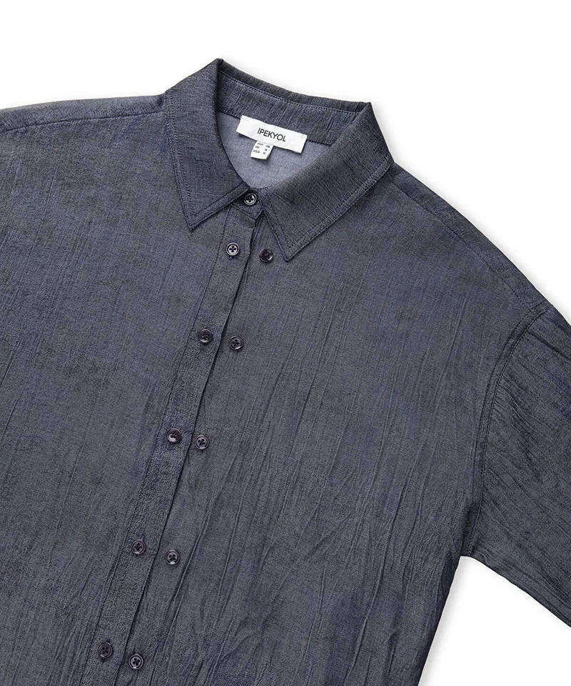 Ipekyol  Textured Shirt with Double Placket for Women | Best Price UAE