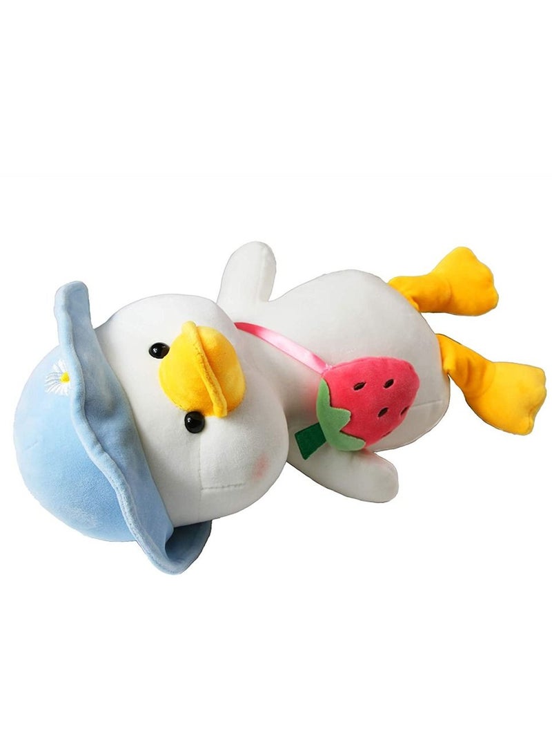 SYOSI 12 Inch Duck Plush Toy, Stuffed Animal Throw Plushie Doll, Soft Fluffy Hug Cushion School Duck, Super Present for Every Age and Occasion, Children's Toys, Baby Soothe Toys, Birthday Gifts - Image 5