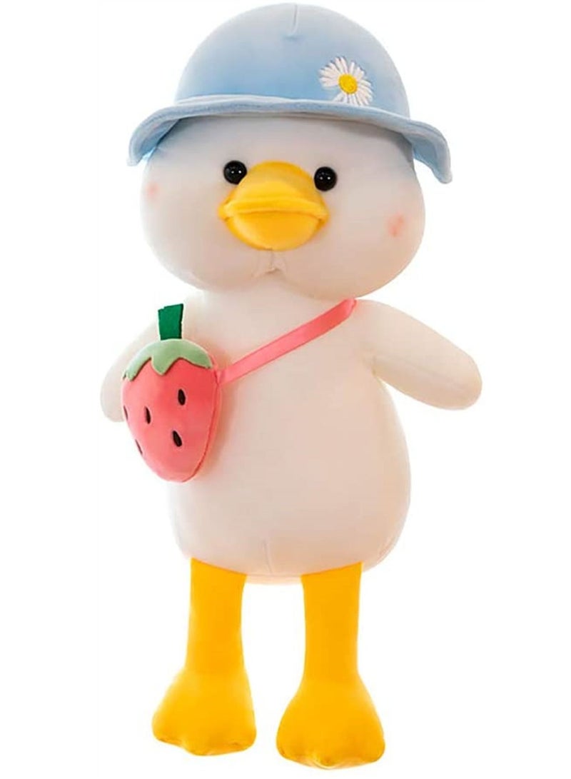 SYOSI 12 Inch Duck Plush Toy, Stuffed Animal Throw Plushie Doll, Soft Fluffy Hug Cushion School Duck, Super Present for Every Age and Occasion, Children's Toys, Baby Soothe Toys, Birthday Gifts - Image 1