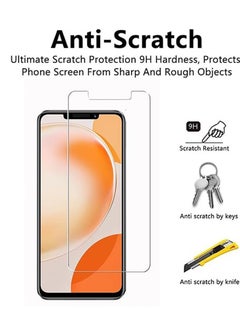 2 Pieces Nova Y91 Screen Protector, Tempered Glass [Full Adhesive][Full Coverage] [Bubble-Free] [Anti Scratch] HD Clear High Responsive for  Nova Y91 Clear {2 Pack} - pzsku/Z9A1E7A1B25C91831A028Z/45/_/1716606136/1864ec38-7e12-47f5-a6cd-8741ad7a5ee5