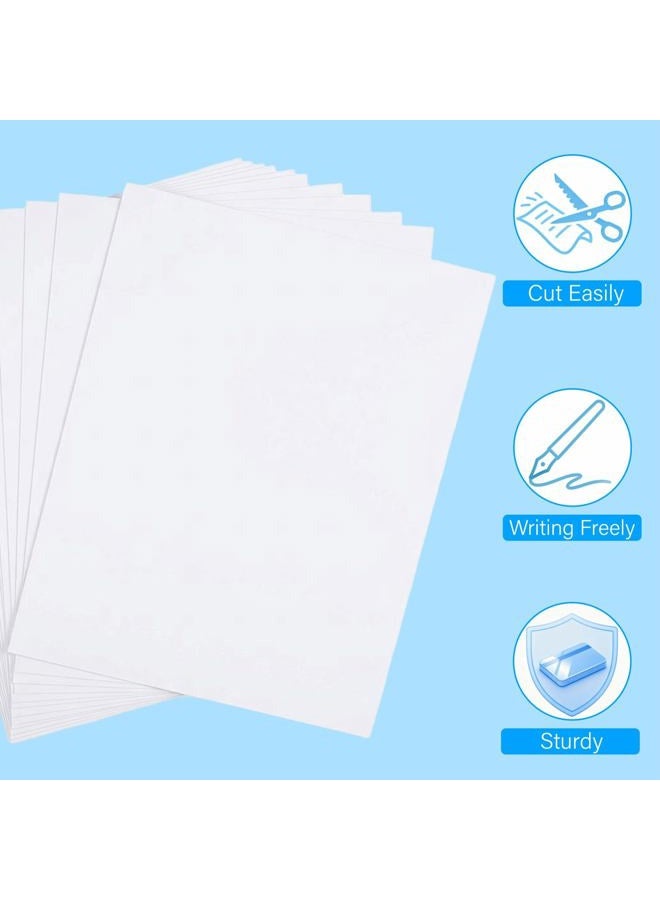 VinTS 30Pcs Poster Board 11.7x16.5 Inches White Poster Paper, 230G Thickness Poster Board Bulk, Blank Graphic Display Board for School Arts, Classroom Crafts, exhibits and Notices (Pack of 30) - Image 5