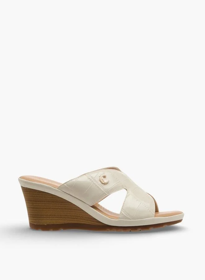 لو كونفورت Women Wedge Heel Comfort Sandals