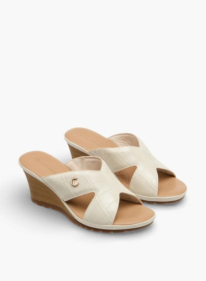 لو كونفورت Women Wedge Heel Comfort Sandals
