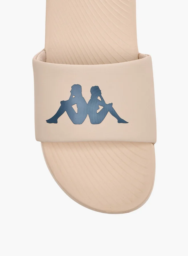 Kappa Men's Logo Print Slip-On Slides
