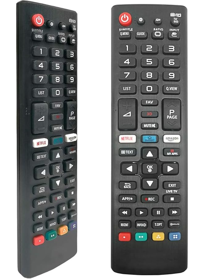 ELTRAZONE New Replacement TV Remote Control – Universal Design Suitable for Multiple HD TV Models with Easy Setup, Full Function Buttons & Reliable Performance - Image 1