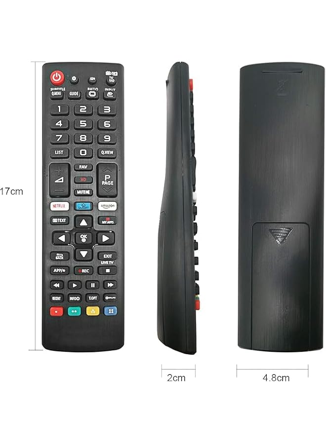 ELTRAZONE New Replacement TV Remote Control – Universal Design Suitable for Multiple HD TV Models with Easy Setup, Full Function Buttons & Reliable Performance - Image 4