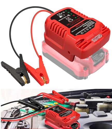 MAKBOS Car Jump Starter Adapter for Craftsman 20V BatteryUp to 35L Gas or 65L Diesel Engines12V Portable Car Jump Starter BatteryAutomotive Booster Battery Jumper Cables for Car Battery Charging Charger - Image 1