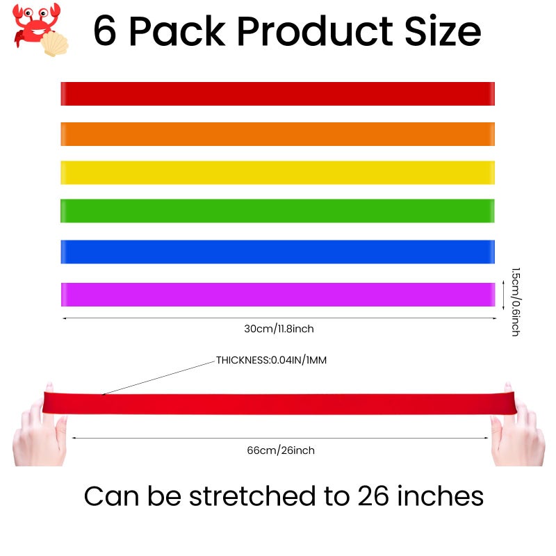ZHAZHANIU Beach Towel Band For Cruise Chairs Great Alternative To Beach Towel Clips Cruise Ship Beach Vacation Essentials 6 Pcs - Image 2