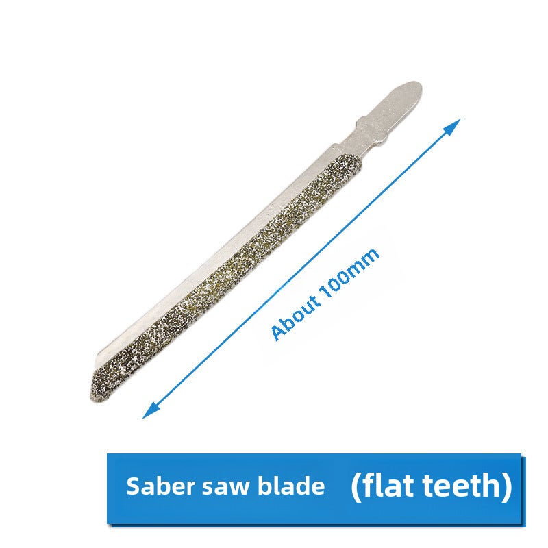 Factory diamond curve saw strip reciprocating saw saber saw Stone ceramic cutting saw blade(Saber saw strip) - Image 1