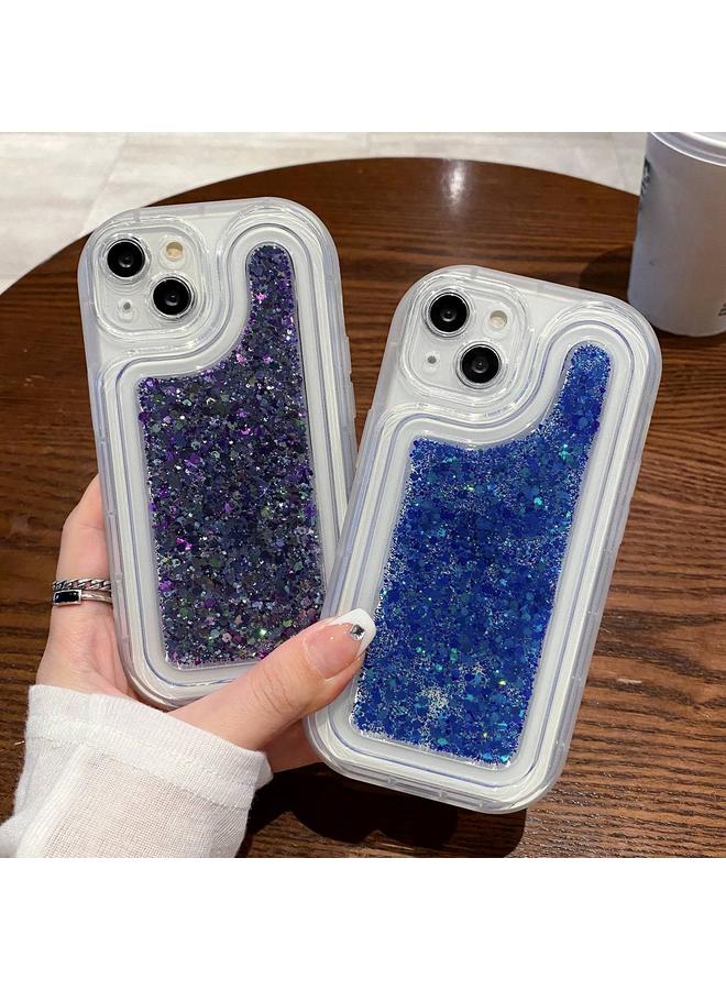 زبون جراب لهاتف iPhone 12 Pro، جراب هاتف إيبوكسي من الترتر الحرباء - Image 4