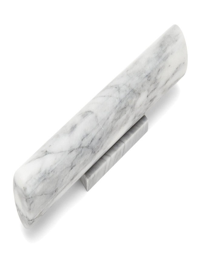 Fox Run French Marble Rolling Pin with Base, White, 3 x 12 x 3 inches - Image 4