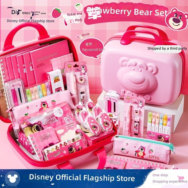 Disney Official Strawberry Bear Stationery Gift Set for Grades 3-6 - Strawberry Bear (Grades 1-3 upgraded version) - Image 3